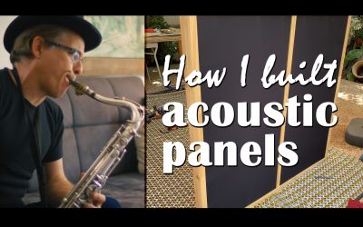 How I built an acoustic panel